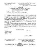 de an thanh lap truong ban tru