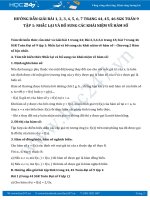 Hướng dẫn giải bài 1,2,3,4,5,6,7 trang 44,45,46 SGK Toán 9 tập 1