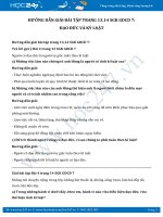 Hướng dẫn giải bài tập trang 14 SGK GDCD 7