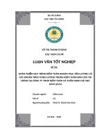 Hoàn thiện quy trình kiểm toán khoản mục tiền lương và các khoản trích theo lương trong kiểm toán báo cáo tài chính tại công ty TNHH Kiểm toán và thẩm định giá Việt Nam