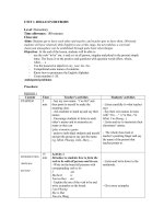 Unit 1 new headway elementry