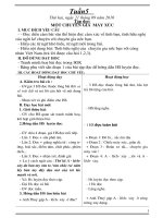 Giao an Lop 5 Tuan 5