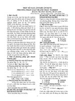 Một số sai lầm khi áp dụng phương pháp giải nhanh trắc nghiệm Hóa