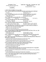 Đề kiểm tra 1 tiết HK1 môn Lịch Sử 11 năm 2017-2018 có đáp án - Trường THPT Phan Ngọc Hiển