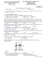 Đề kiểm tra chất lượng HK 1 môn Hóa học lớp 11 năm 2017-2018 - THPT Phan Đình Phùng - Đề số 2