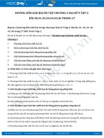 Hướng dẫn giải bài 40,41,42,43,44,45,46 trang 27 tập 2