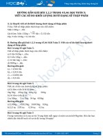 Hướng dẫn giải bài 1 trang 45 SGK Toán 5