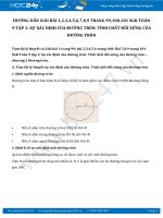 Hướng dẫn giải bài 1,2,3,4,5,6,7,8,9 trang 99,100,101 SGK Toán 9 tập 1