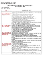 Đề cương ôn tập học kỳ I - Môn Giáo dục công dân lớp 11 năm học 2018 -2019