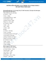 Hướng dẫn giải bài 1 trang 156 SGK Toán 5