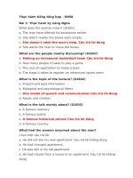 Câu trắc nghiệm thực hành tiếng tổng hợp – EN58