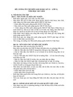 Đề cương ôn tập HK 2 môn GDCD lớp 11 năm 2017-2018 - THPT Phúc Thọ