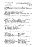 Đề kiểm tra HK1 môn GDCD lớp 11 năm 2017-2018 - THPT Quế Võ 1 - Mã đề 115