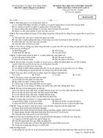 Đề kiểm tra HK1 môn GDCD lớp 12 năm 2017 - THPT Phạm Văn Đồng - Mã đề 209