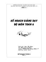 Ke hoach Toan 6