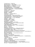 tieng anh thuong ngay