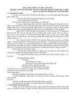 Đề cương Văn hóa ẩm thực