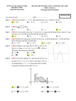 Đề thi thử ĐH môn Toán lần 2 năm 2017-2018 - THPT Chuyên Hạ Long