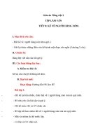 Giáo án bài Tập làm văn: Kể về người hàng xóm - Tiếng việt 3 - GV.N.Phương Mai