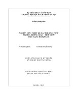 Nghiên cứu thiết kế các phương pháp mã hóa không gian thời gian cho mạng di động 4G