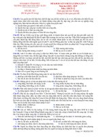 Đề thi KSCL môn GDCD lớp 12 năm 2018-2019 lần 3 - THPT Nguyễn Viết Xuân - Mã đề 303