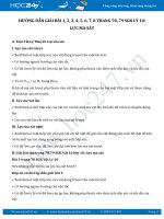 Hướng dẫn giải bài 1,2,3,4,5,6,7,8 trang 78,79 SGK Lý 10