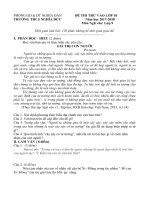 Đề thi thử vào lớp 10 môn Ngữ văn năm 2017-2018 có đáp án - Trường THCS Ngĩa Đức