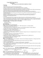 Đề cương ôn tập chương 2 môn Hóa học 10 năm 2018-2019 - Trường THPT chuyên Bảo Lộc