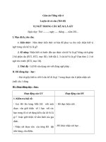Bài Luyện từ và câu: Vị ngữ trong câu kể Ai là gì - Giáo án Tiếng việt 4 - GV.N.Phương Hà