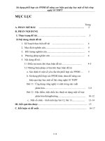 SKKN: Sử dụng phối hợp các PPDH để nâng cao hiệu quả dạy học một số bài Công nghệ 10 THPT