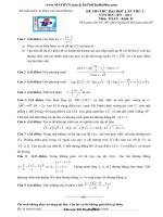 Đề thi thử ĐH môn Toán khối D lần 3 năm 2013-2014 - Sở GD & ĐT Hải Phòng