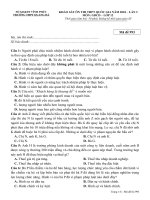 Đề KS ôn thi THPT Quốc gia môn GDCD năm 2017-2018 lần 2 - THPT Quang Hà - Mã đề 993