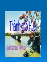 Thanh pho Hue