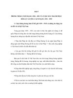 ĐỀ CƯƠNG ÔN THI ĐẠI HỌC MÔN LỊCH SỬ NĂM 2012 - BÀI 5