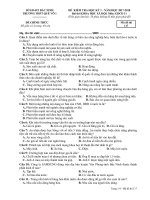 Đề kiểm tra HK1 môn GDCD lớp 11 năm 2017-2018 - THPT Quế Võ 1 - Mã đề 117