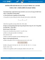 Hướng dẫn giải bài 60 trang 125 SGK Hình học 6 tập 1