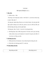 Tiếng Việt lớp 4 - TẬP ĐỌC - ÔN TẬP CUỐI KÌ I (Tiết 1)