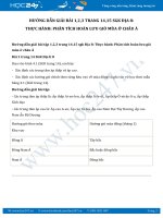 Hướng dẫn giải bài 1 trang 14 SGK Địa lí 8