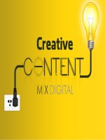 Creative   hướng dẫn cơ bản về sáng tạo nội dung 