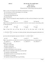 5  đề thi thử TN THPT 2021   môn vật lý   nhóm GV MGB   đề 5   file word có lời giải chi tiết 