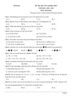 6  đề thi thử TN THPT 2021   môn hóa   penbook   đề số 6   file word có lời giải 