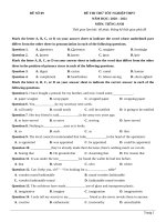 9  đề thi thử TN THPT 2021   môn tiếng anh   penbook   đề số 9   file word có lời giải 