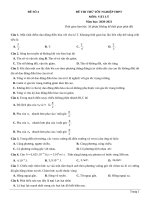 4  đề thi thử TN THPT 2021   môn vật lý   nhóm GV MGB   đề 4   file word có lời giải chi tiết 