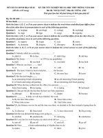 2  đề thi thử TN THPT 2021   môn tiếng anh   bộ đề chuẩn cấu trúc minh họa   đề 2   file word có lời giải 