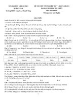 18  đề thi thử TN THPT 2021   môn sinh   THPT chuyên lê thánh tông   quảng nam   lần 1   file word có lời giải chi tiết 