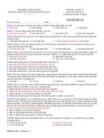 6 Đề kiểm tra học kì 1 môn GDCD lớp 12 năm 2017 - 2018 THPT chuyên Huỳnh Mẫn Đạt có đáp án chi tiết | Lớp 12, Giáo dục công dân - Ôn Luyện