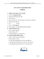 Sáng kiến kinh nghiệm: Phân loại và phương pháp giải bài tập nhiệt Vật lý 10 về chất khí