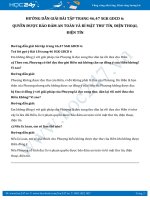 Hướng dẫn giải bài tập trang 47 SGK GDCD 6