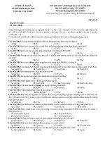 33  đề thi thử TN THPT 2021   môn hóa   bộ đề chuẩn cấu trúc minh họa   đề 33   file word có lời giải 