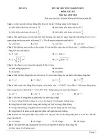 1  đề thi thử TN THPT 2021   môn vật lý   nhóm GV MGB   đề 1   file word có lời giải chi tiết 